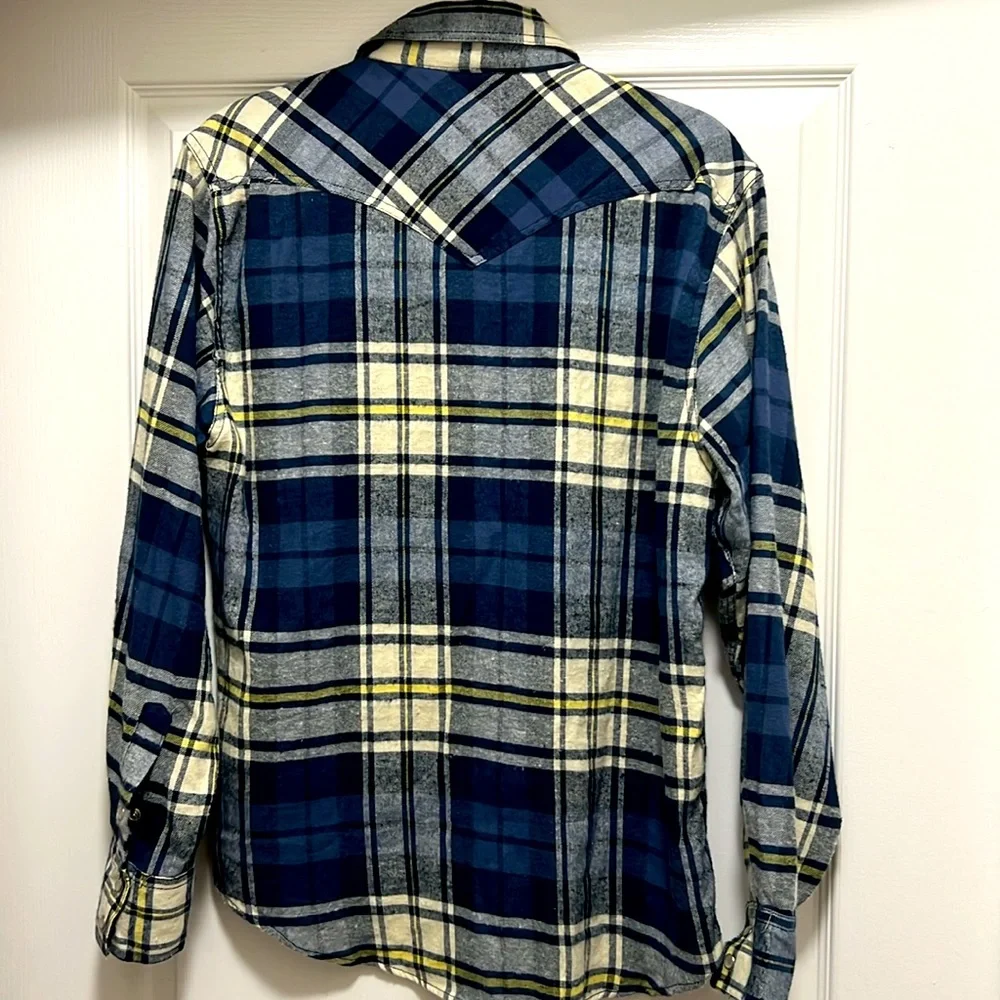 🏄🏻‍♂️🏄🏻‍♂️🏄🏻‍♂️DITCH PLAINS FLANNEL SHIRT NWOT SIZE LARGE 🏄🏻‍♂️🏄🏻‍♂️ - Picture 6 of 6